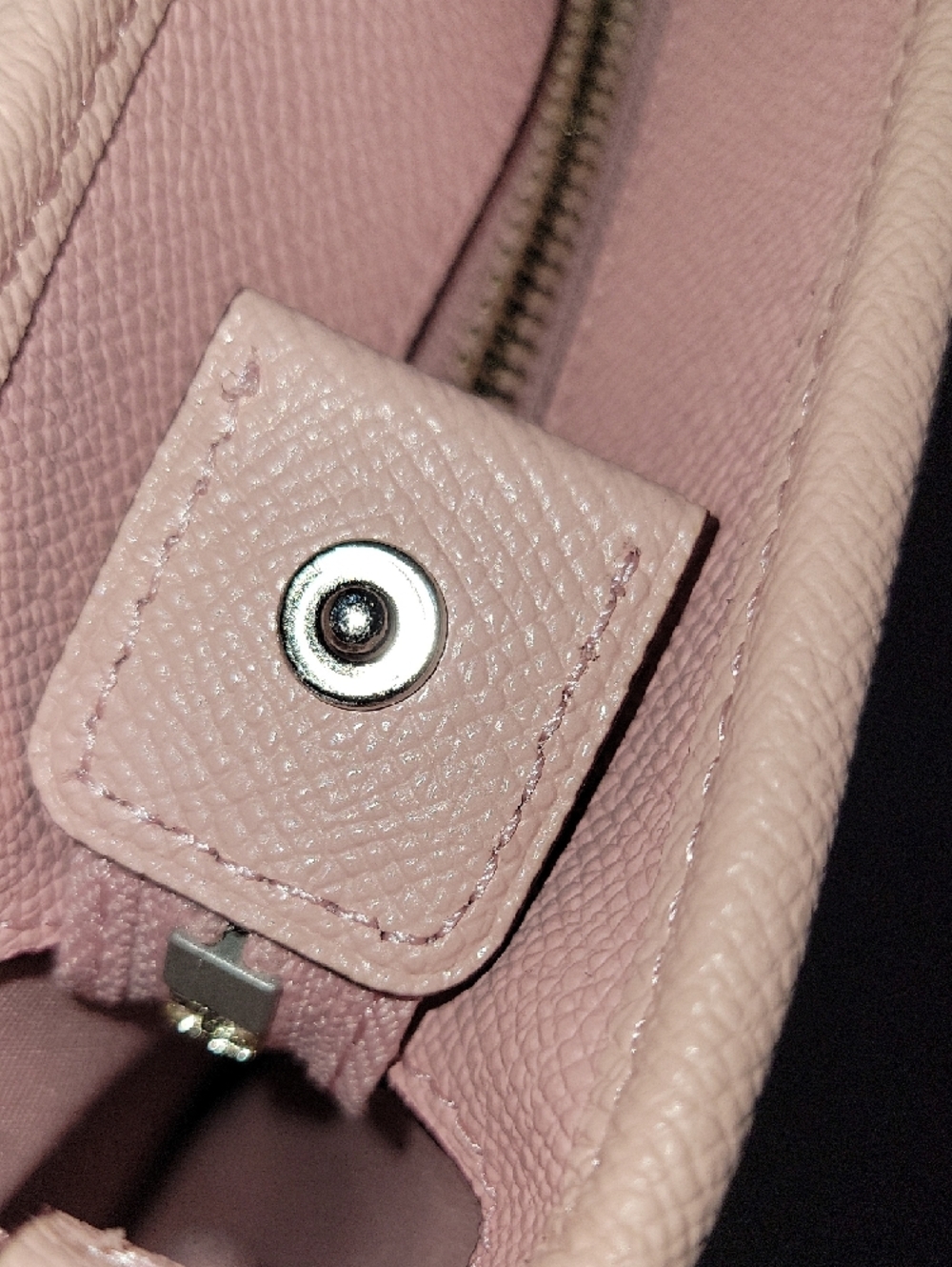 Coach Blush Pink Leather Tote with Double Straps - Picture 14 of 15